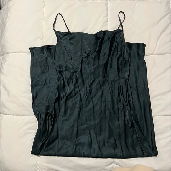Zara Slip Dress - emerald green - Picture 2 of 5